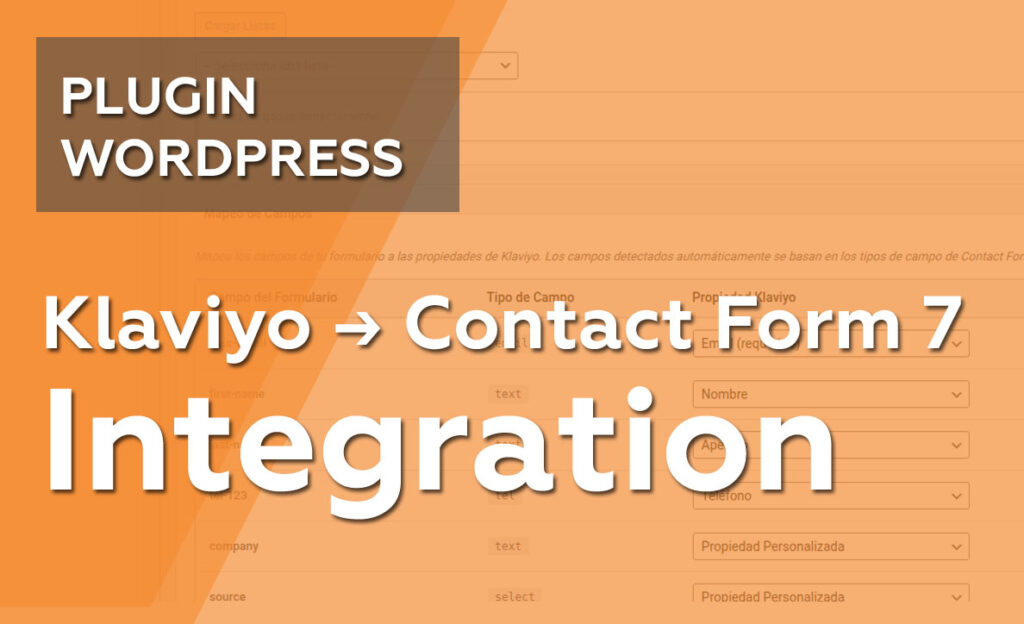Contact form a Klaviyo plugin gratis