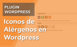 Iconos de alérgenos en WordPress Woocommerce